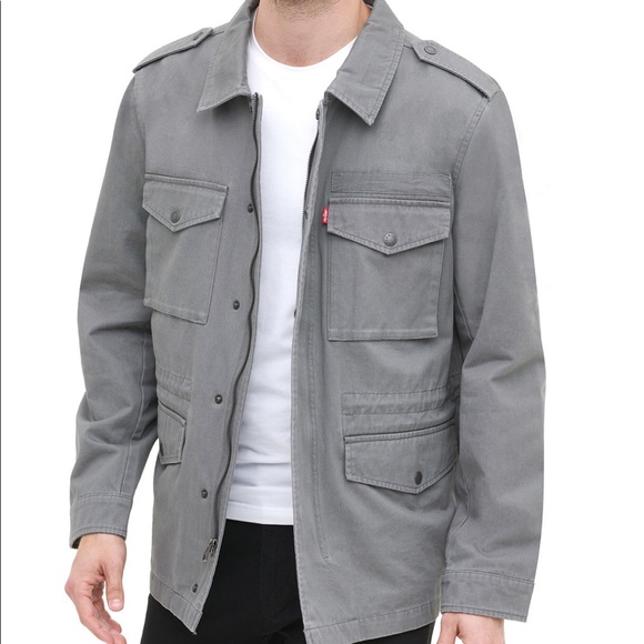 grey field jacket
